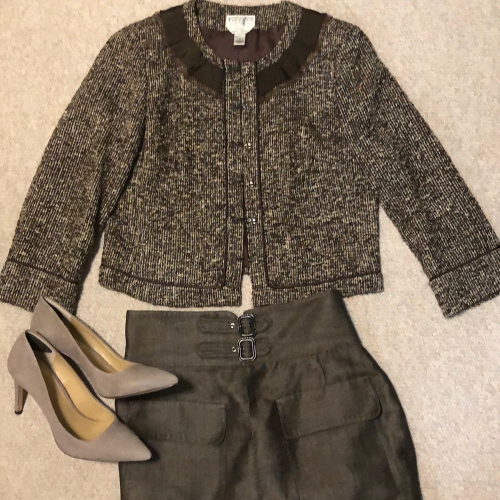 Talbots Collection tweed jacket